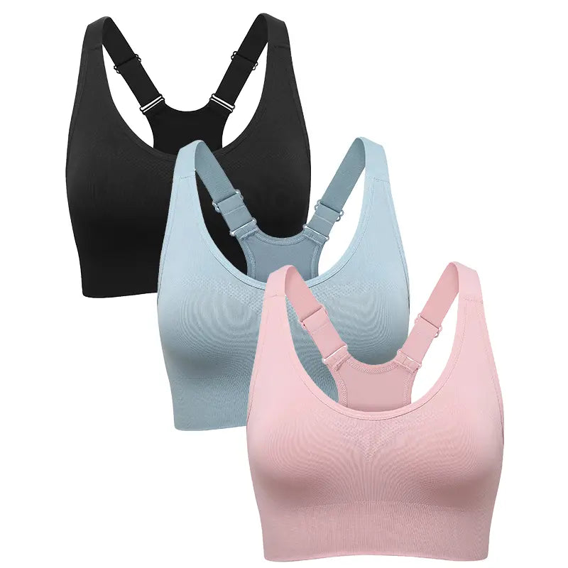 Schwarz+Hellblau+Rosa / Xxl